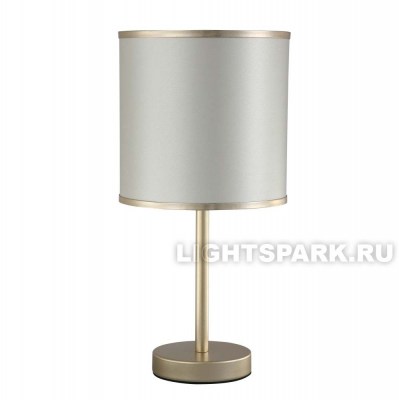 Лампа настольная Crystal Lux SERGIO LG1 GOLD золотой, бежевый, в стиле модерн