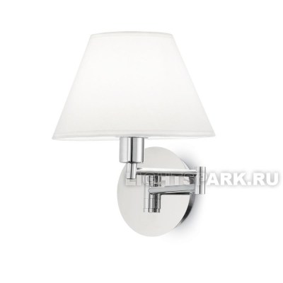Бра Ideal lux BEVERLY AP1 CROMO 126784