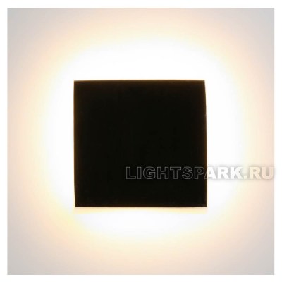 Светильник встраиваемый светодиодный в стену Ledron LSL008A-bk Черный