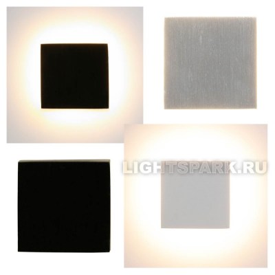 Светильник встраиваемый в стену LSL008A-white, LSL008A-alu, LSL008A-black