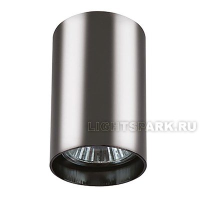 Светильник накладной точечный тубус Lightstar RULLO 214438 Черный хром