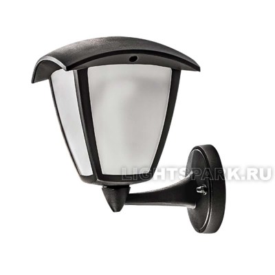 Светильник уличный настенный Lightstar Lampione 375670 черный, белый