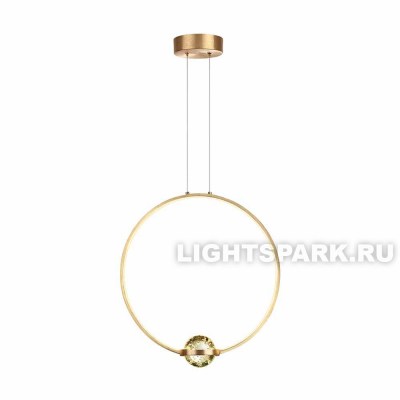 Светильник подвесной Odeon Light GOTA 4336/18L брашированное золото, белый, в стиле модерн