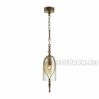 Светильник подвесной Odeon Light BELL 4892/1 бронзовый, коричневый, в стиле классика