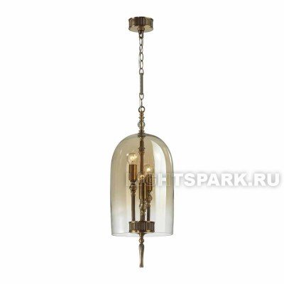 Светильник подвесной Odeon Light BELL 4892/3 бронзовый, коричневый, в стиле классика