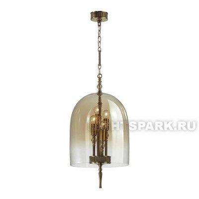Светильник подвесной Odeon Light BELL 4892/4 бронзовый, коричневый, в стиле классика