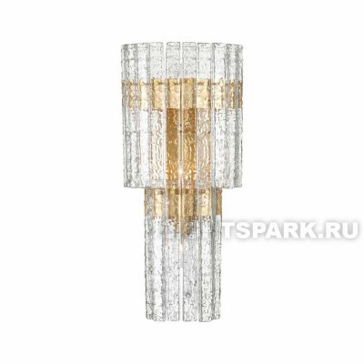 Светильник настенный Odeon Light MERKALE 4938/3W золотой, прозрачный, в стиле модерн