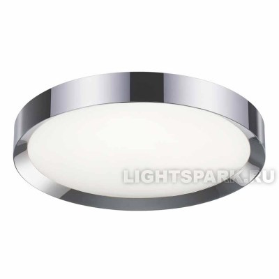 Светильник настенно-потолочный Odeon Light LUNOR 4947/60CL хром, белый, в стиле модерн