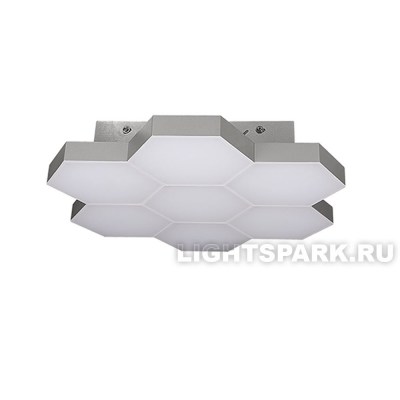 Люстра потолочная светодиодная Lightstar FAVO 750072 матовое серебро