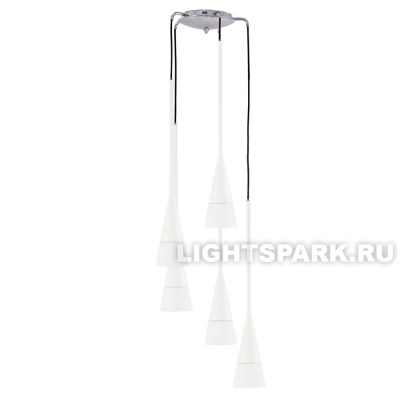 Светильник подвесной Lightstar CONICITA 804250 хром, белый