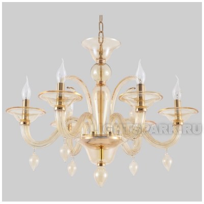 Люстра Crystal Lux CAETANO SP-PL6 AMBER