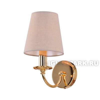 Crystal Lux CAMILA AP1 GOLD Бра