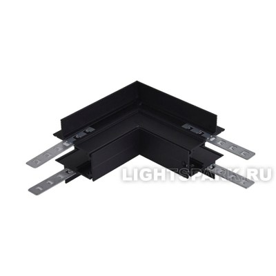 Соединитель для магнитного встраиваемого шинопровода Crystal Lux CLT 0.223 03 BL черный, в стиле хай-тек