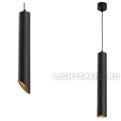 Светильник подвесной Crystal Lux CLT 039SP250 BL-BL черный, в стиле современный