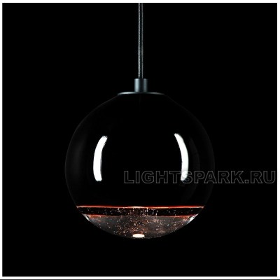 Glassburg LINZA 150 mm Black светильник подвесной