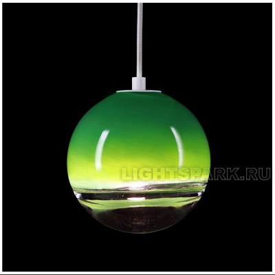 Glassburg LINZA 150 mm Green светильник подвесной