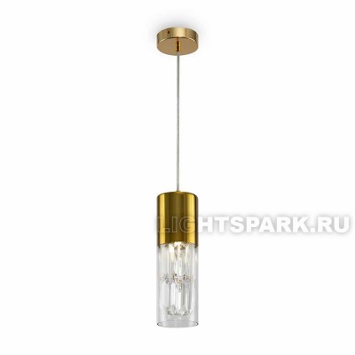 Светильник подвесной Maytoni Wonderland MOD313PL-01G золото, в стиле арт-деко