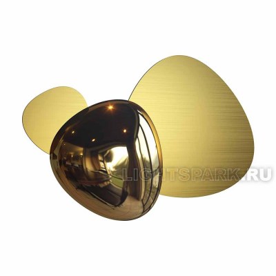 Светильник настенный Maytoni Jack-stone MOD314WL-L8G3K золото, в стиле арт-деко