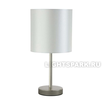 Лампа настольная Crystal Lux SERGIO LG1 NICKEL никель, серебряный, в стиле модерн