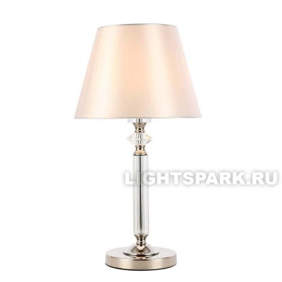 Лампа настольная St Luce VIORE SL1755.154.01 никель, белый, в стиле Классика