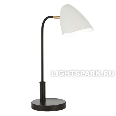 Лампа настольная Evoluce SATTA SLE103604-01 черный, золотой, белый, в стиле Скандинавский