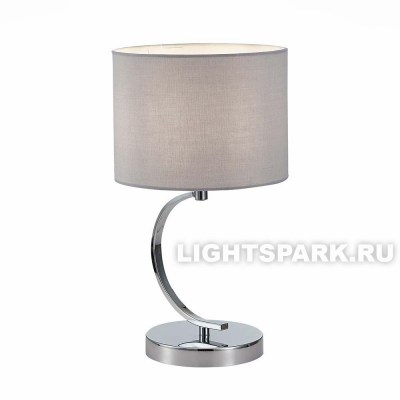 Лампа настольная Evoluce LINDA SLE105304-01 хром, серый, в стиле Модерн