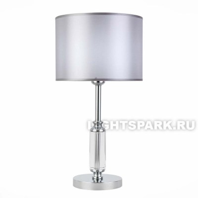 Лампа настольная Evoluce SNERE SLE107204-01 хром, серый, в стиле Модерн