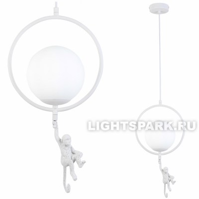 Светильник подвесной Evoluce TENATO SLE115113-01 белый, в стиле Модерн