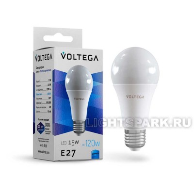 Лампа светодиодная Voltega Simple 7157 General purpose bulb 15W