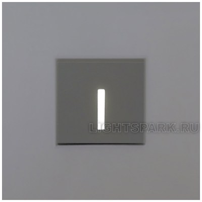 Светильник встраиваемый для стен и ступеней Italline DL 3020 grey