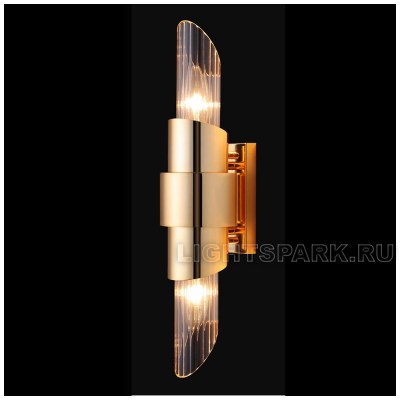 Бра Crystal Lux JUSTO AP2 GOLD