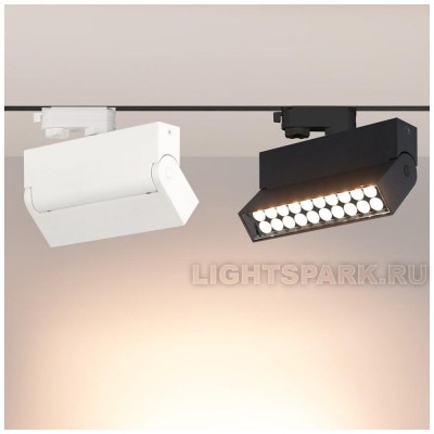 Светильник трековый трехфазный Arlight LOFT-TRACK черный белый