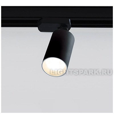 Светильник-спот для трехфазной трековой системы Megalight M04-308 BLACK 3000K