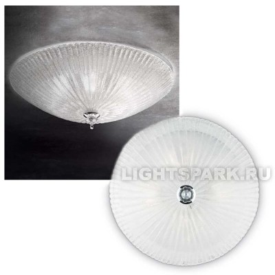 Настенно-потолочный светильник Ideal lux SHELL PL6 PL4 PL3 TRASPARENTE