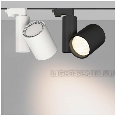 Светильник трековый трехфазный Arlight LGD-SHOP-4TR-R100 черный белый