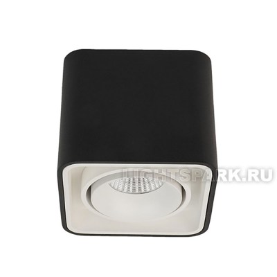 Светильник накладной светодиодный Ledron TUBING black white черный с белым